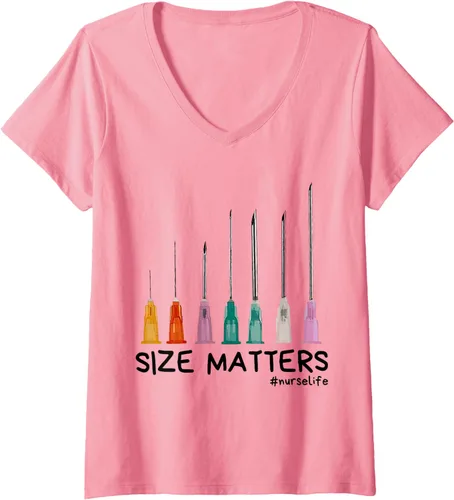 Vista 10 de Camiseta divertida de enfermería CNA Nurse Life con cuello en V para mujer, Verde