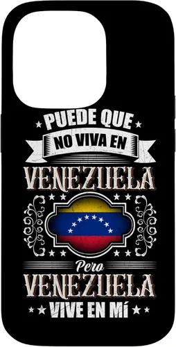 Vista 17 de Funda para iPhone 16 Puede Que Yo No Viva En Venezuela, Pero Venezuela Vive En Mí