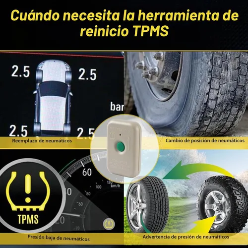 Vista 3 de Herramienta de sensor TPMS Herramienta de reaprendizaje TPMS compatible con Ford Lincoln TPMS Herramientas de capacitación de programación