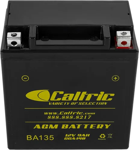 Vista 4 de Caltric Agm - Batería compatible con Suzuki 33610-01D00 33610-04A40 33610-0Be00