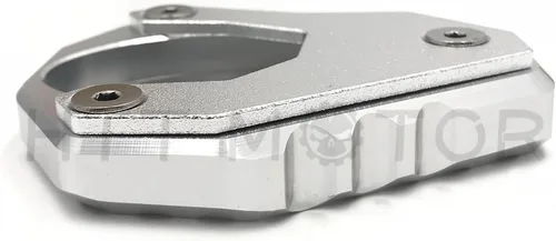 Vista 3 de XKMT- Soporte lateral para Kawasaki Versys 650 2015 2016 2017 2018, color plateado