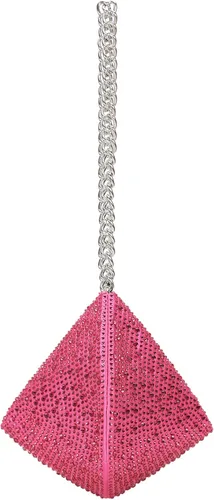 Vista 5 de DEXMAY - Bolso de hombro con diamantes de imitación para mujer, bolso de mano para fiesta de noche