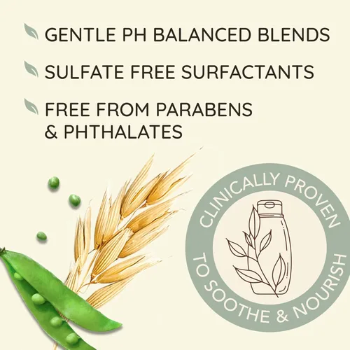 Vista 4 de Aveeno Champú de mezcla de proteínas vegetales para cabello fuerte y saludable, 12 onzas líquidas