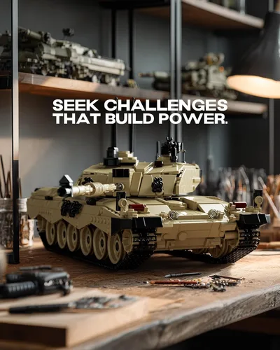 Vista 2 de Nifeliz Challenger 2 - Juego de construcción de tanques, serie militar