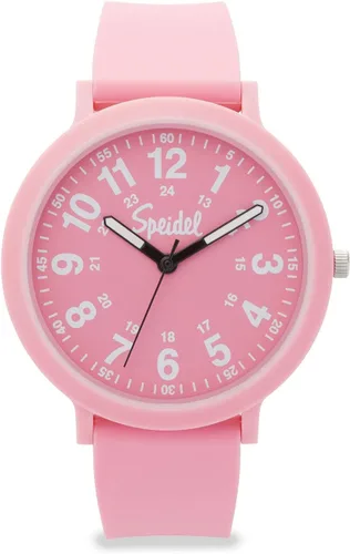 Vista 11 de Reloj Speidel Eco Color Pop de plástico reciclable con correa de silicona reciclable de 18mm Negro