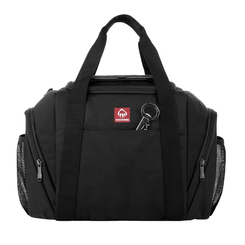 Vista 5 de Bolsas de lona con enfriador Wolverine Capacidad para 30 latas Aisladas Reutilizables Resistente Ajustable Para viajes Sitio