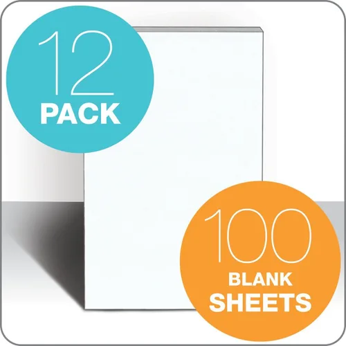 Vista 2 de TOPS Bloc de notas, 3 x 5 pulgadas, papel blanco, 100 hojas, paquete de 12 (7820)