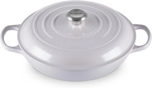 Vista 10 de Le Creuset Signature - Sartén de hierro fundido esmaltada con mango de hierro, 3,5 qt., alcachofa