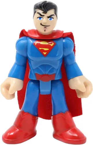 Vista 5 de Imaginext Figura de repuesto DHT62 - DC Superfriends Super Hero Flight City ~ Figura de Superman de repuesto