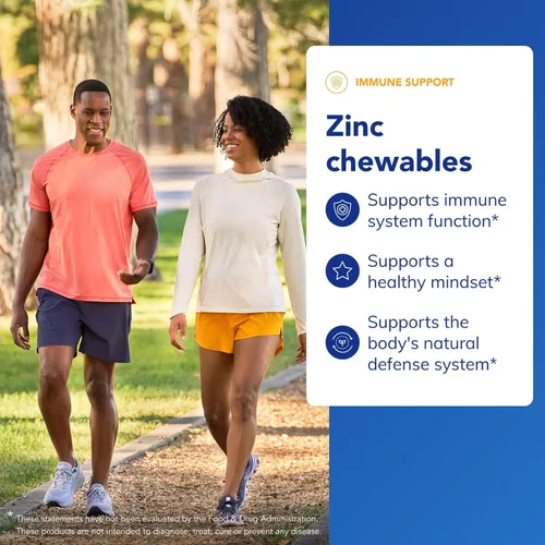 Vista 3 de Pure Encapsulations Zinc Chewables Suplemento para el apoyo del sistema inmunológico, el crecimiento y el desarrollo, y la curación de heridas*