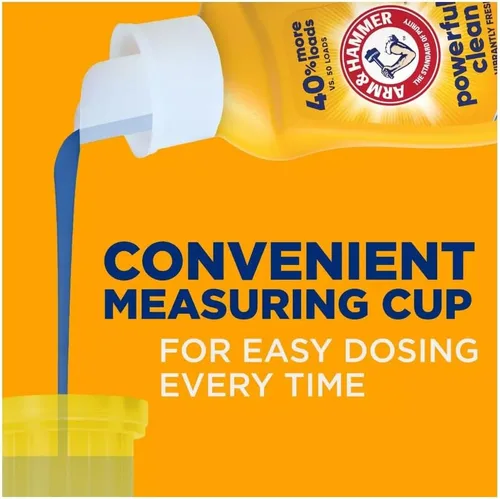 Vista 3 de Arm & Hammer, Detergente líquido Clean Burst, 50 onzas líquidas