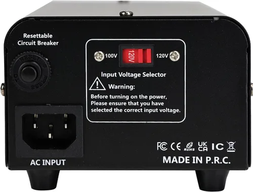Vista 6 de 500W US al convertidor de voltaje de Japón 120V a 100V transformador
