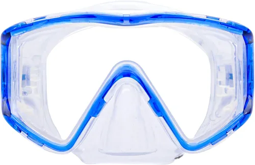 Vista 12 de EVO Tiburon Máscara de buceo panorámica de 3 lentes - Máscara de buceo - Máscaras de buceo para adultos - Accesorios de buceo - Equipo de buceo Negro