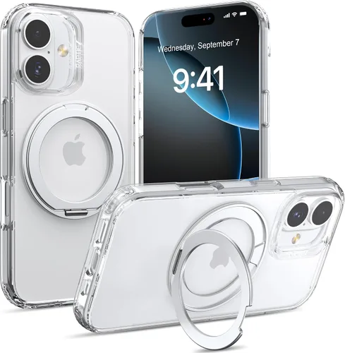 Vista 13 de RAPTIC Shield para iPhone 13 Pro, funda protectora transparente a prueba de golpes, prueba de caídas militares de 10 pies, marco de aluminio