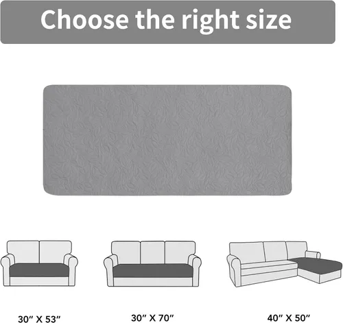 Vista 5 de Easy-Going Funda de cama impermeable reversible para perro, a prueba de fugas, manta de mascota, tapete de reemplazo para muebles, lavable, funda