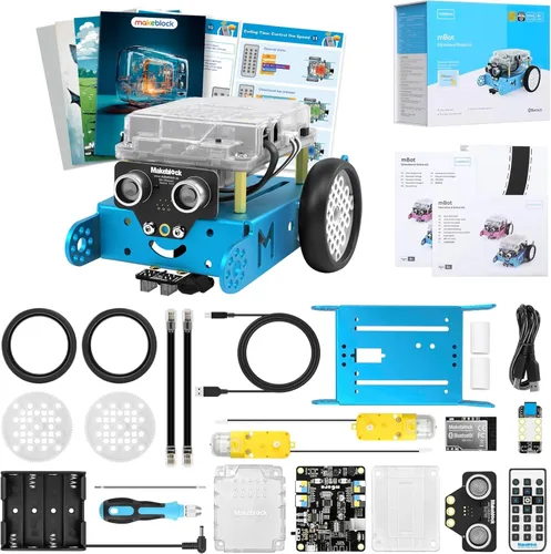 Vista 10 de Kit de Robot mBot de Makeblock, Robótica para Niños de 8 a 12 años, Aprende a Programar con Scratch y Arduino, Juguetes STEM Kits de Ciencia