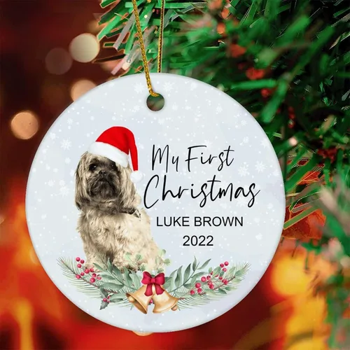 Vista 18 de 1st First Christmas Pet Ornament 2022 Dog Christmas Bauble Custom Ornament Dog Lover Gifts Personalised Dog Name Ornament English Cocker Spaniel Gift