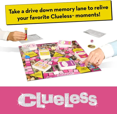 Vista 2 de Clueless Juego de fiesta - Ugh as if! Edition - Juego de mesa para adultos