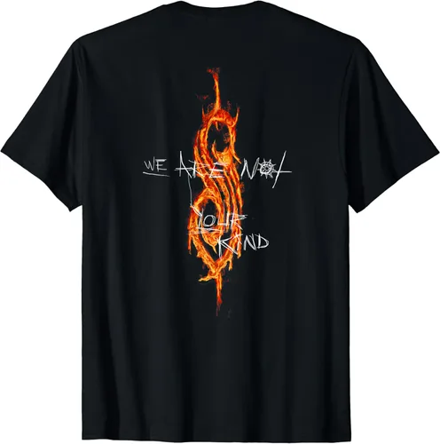 Vista 2 de Slipknot Camiseta oficial de We Are Not Your Kind Flames, Negro, S