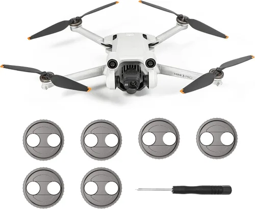 Vista 2 de BTG Tapas protectoras del motor para DJI Mini 4 Pro/Mini 3 Pro/Mini 3 Drone Motor Cubiertas de polvo Accesorios
