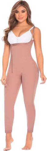 Vista 4 de DPanda 022 Liposuction Prendas de compresión postcirugía Faja de cuerpo completo Shaper - Cocoa-Optic - 3XL