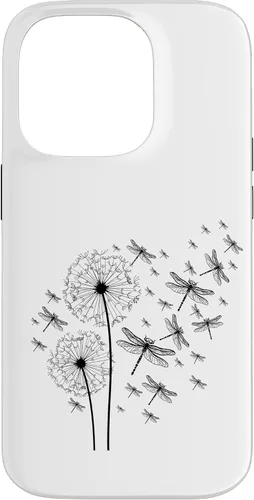 Vista 17 de Funda para iPhone 12/12 Pro Wildlife Animal Insect Dandelion Dragonfly
