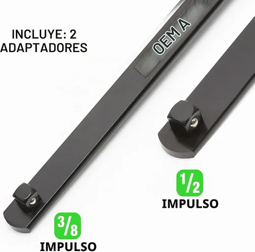 Vista 4 de OEMTOOLS 24687 Serpentine Belt Tool Set w/ 3/8-Inch Drive Handle, 8 Pieces