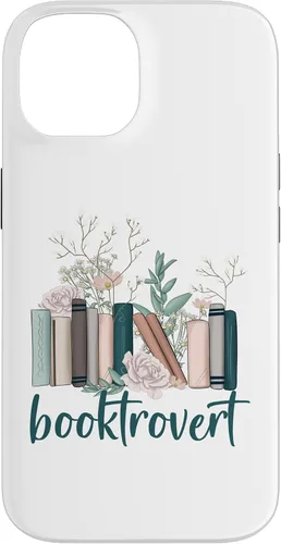 Vista 4 de Grow Your Mind Wildflower Book Booktrovert Floral Womens Case for iPhone 17