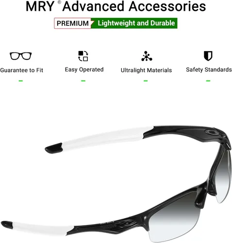 Vista 3 de Mryok Auriculares de repuesto para gafas de sol Oakley Bottle Rocket - Opciones