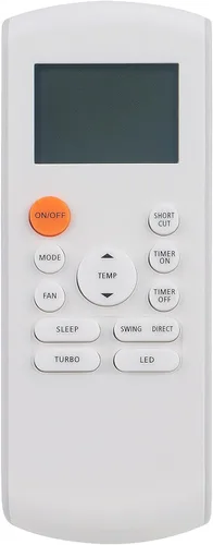 Vista 2 de RG57B1 BGE WINFLIKE - Control remoto infrarrojo de repuesto para Midea RG57D/BGE R57B1/BGE RG52A2/BGEFU1 RG57/BGE RG57A1/BGEF RG57A3/BGEF