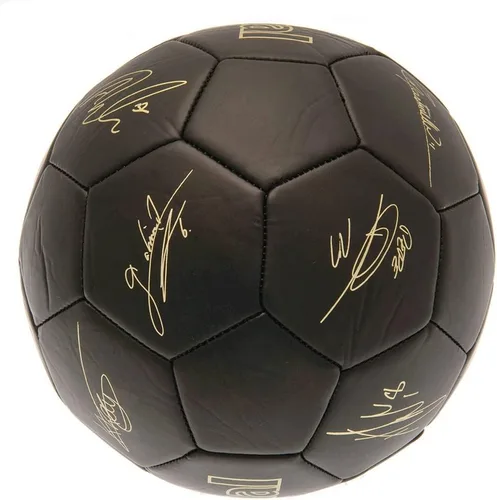 Vista 3 de Arsenal F.C. Balón de fútbol de firma dorado PH