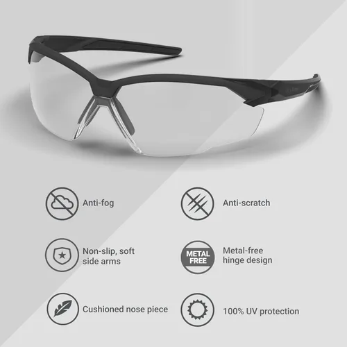 Vista 5 de HexArmor 1 gafas de seguridad