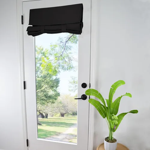 Vista 32 de WdFour Cubierta de ventana de puerta de aula, persianas opacas para ventanas y puertas de aula, privacidad, diseño de oscurecimiento de habitación