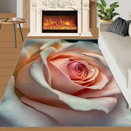 Vista 85 de Desert Dunes Rugs for Bedroom, Desert Landscape Area Rug, Natural Scenery Rugs for Living Room, Indoor Non-Slip Rug, Machine Washable Carpet for