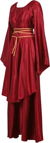 Vista 23 de Kranchungel - Vestidos renacentistas de estilo medieval/irlandés/campesino para mujer; disfraz de hada, para bailes