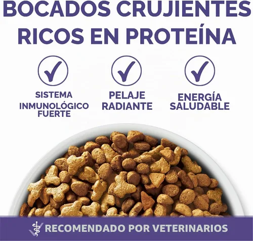 Vista 6 de Purina ONE Alimento natural para gatos para control de bolas de pelo, fórmula +PLUS Hairball - Bolsa de 3.5 libras Fórmula de pollo real de alta