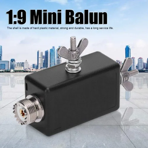Vista 2 de Mini Balun, 1:9 Mini Balun conveniente HF antena de onda corta para la estación QRP al aire libre y muebles.