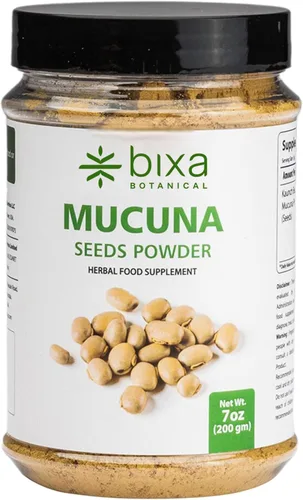 Vista 9 de bixa BOTANICAL Mucuna Pruriens Powder Polvo de frijol de terciopelo