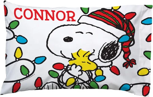 Vista 28 de Funda de almohada personalizada Let’s Make Memories - Funda de almohada personalizada para niños con nombre - Funda para almohada de tamaño estándar