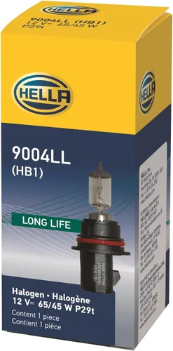 Vista 21 de HELLA 9004 - Kit de ampolla doble de 2.0 TB de alto rendimiento, 12 V, 65/45 W, paquete de 2