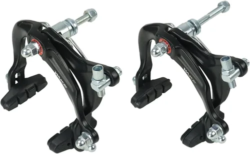 Vista 5 de FOMTOR Juego de pinzas de freno C para bicicleta, freno trasero y delantero, aleación de aluminio, freno lateral para MTB, bicicleta de montaña