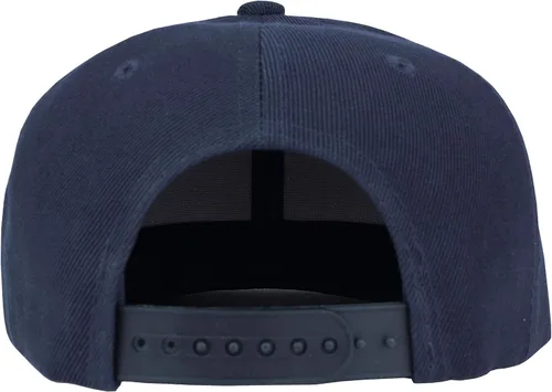 Vista 45 de Gorras Snapback Gelante para Hombres - Gorra de Béisbol con Visera Plana Ajustable - Liso en Blanco Ajustable Negro