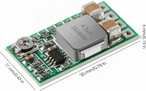 Vista 4 de Weewooday - 10 convertidores de rosca regulador de 5 V, 12 V, 24 V a 5 V 3