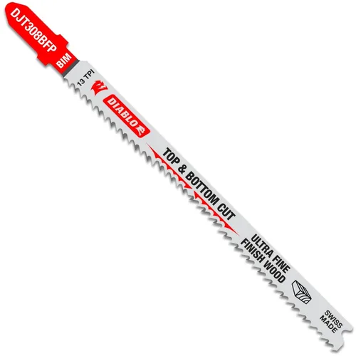 Vista 13 de Diablo Hoja de Sierra Caladora de Grano de Carburo - Ideal para Cortar Baldosas de Cerámica, Vidrio y Materiales Abrasivos - 3-1/4" de Longitud