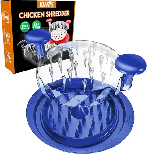 Vista 13 de Herramienta de trituración de pollo Twist, trituradora grande de pollo de 11" de servicio pesado, máquinas de molinillos de carne, libre de BPA