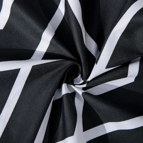 Vista 3 de BEDSUM Funda de almohada de microfibra, suave, decorativa, geométrica, abstracta, triangular, funda de cojín cuadrada para sofá, dormitorio, 18 x 18