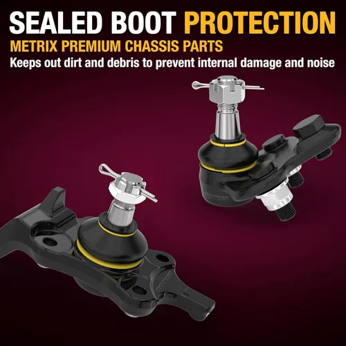 Vista 4 de Fabricado en Europa. Junta de rótula inferior delantera Metrix Premium K3199 para Jeep Liberty 2002-2004