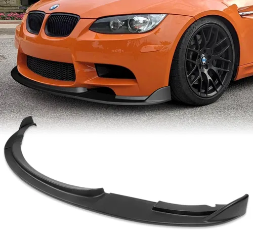 Vista 2 de Q1-TECH, 5 piezas de borde delantero + falda lateral Rocker Winglet Canard difusor ala compatible con BMW E90/E92/E93 (solo modelos M3) 2008-2013