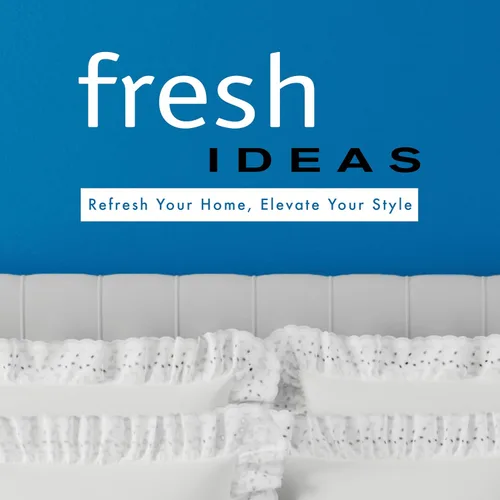 Vista 7 de Faldón plisado de popelina para cama tamaño California King, de Fresh Ideas Blanco