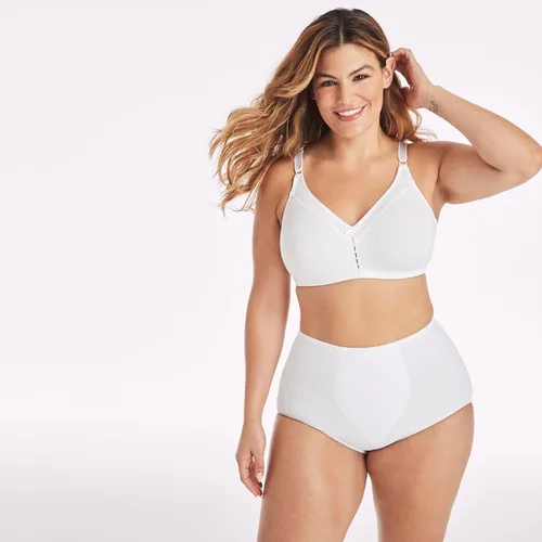 Vista 4 de Bali DF3036 - Brasier de doble soporte para mujer, sin aros, de algodón